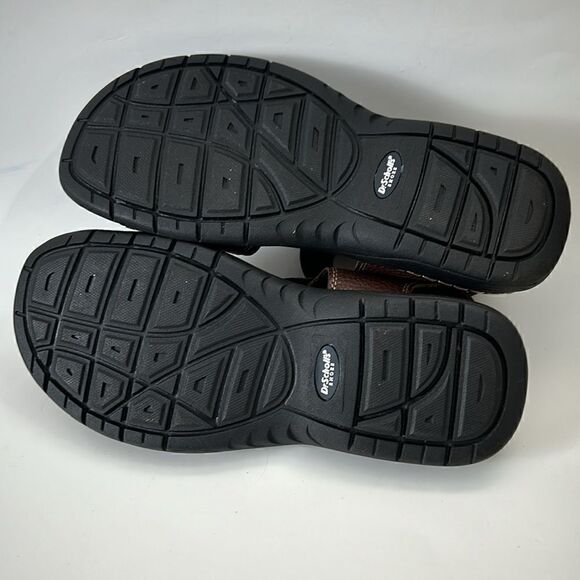 New Men\'s Gus Fisherman Sandal size 8 Velcro dr scholls memory foam cool fit.